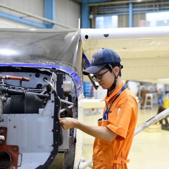 航空機の整備
